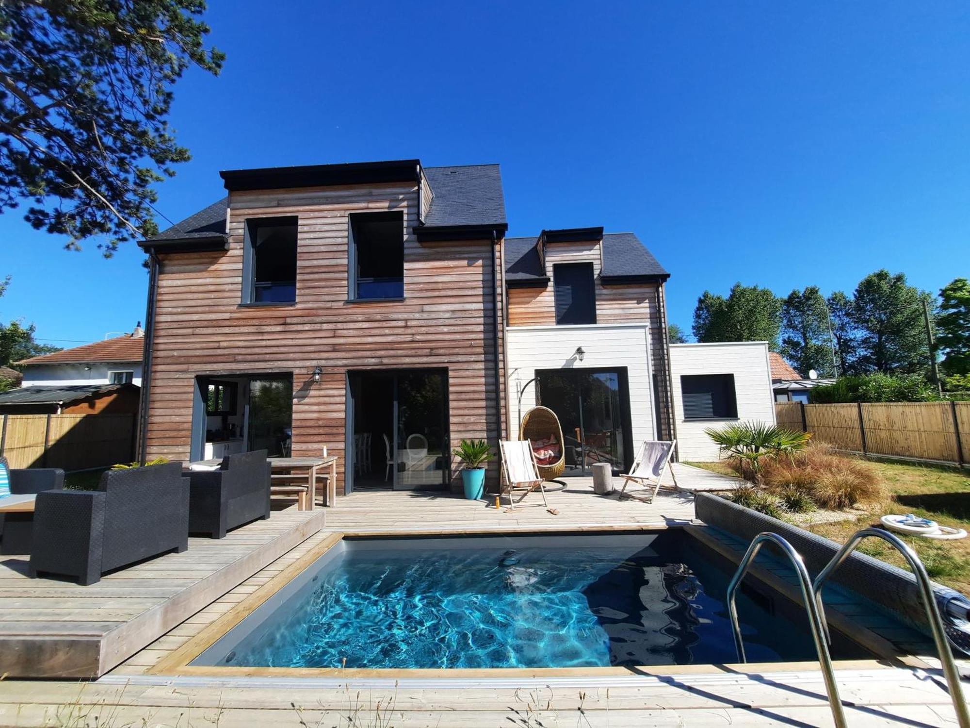 Rare A - Maison Neuve Avec Piscine Et Jardin Holiday home Cabourg