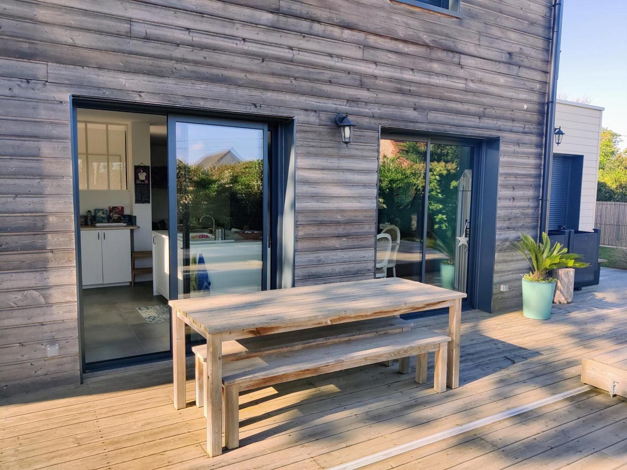 Ferienhaus Rare A - Maison Neuve Avec Piscine Et Jardin Cabourg