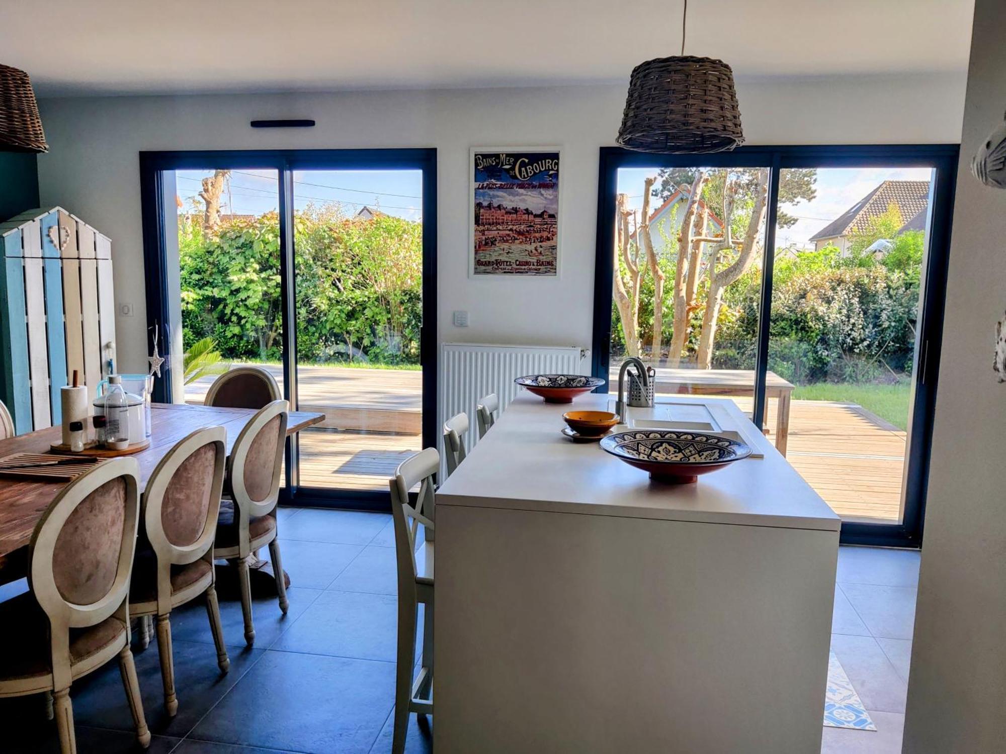 Ferienhaus Rare A - Maison Neuve Avec Piscine Et Jardin Cabourg